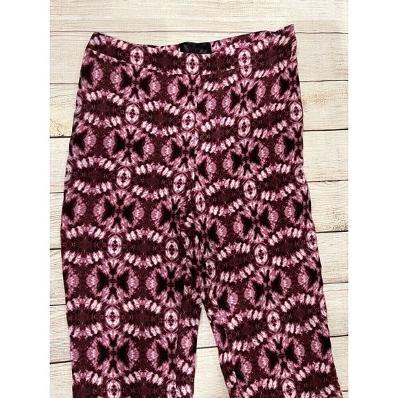 H&M Viscose Bootcut Printed Tie-Dye Pattern, Pants Size 6 Lightweight - Picture 2 of 7